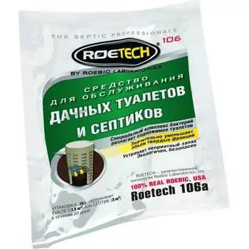 Средство для обслуживания дачных туалетов и септиков Roetech