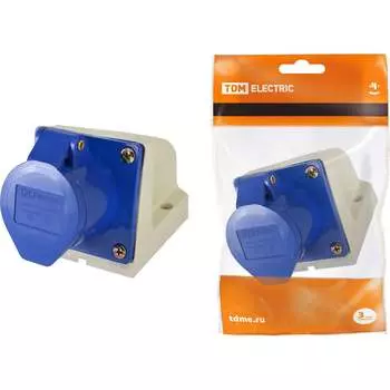 Стационарная розетка TDM ELECTRIC 123 SQ0602-0004