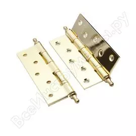 Стальная петля renz 125х75х2.5, 4 подш, с колп., лат. бл in125-4bb ch pb