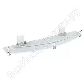 Стеклянная полка wasserkraft leine k-5044white