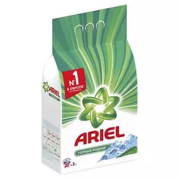 Стиральный порошок ARIEL Горный родник 0001220316