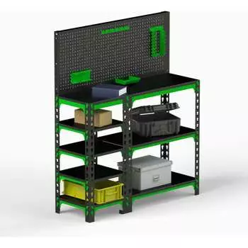Стол-верстак ООО Металекс 950x1300x600 мм