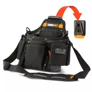 Строительная поясная сумка с лямками toughbuilt tb-ct-106a
