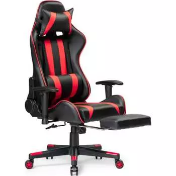 Стул Woodville Corvet black / red 15466