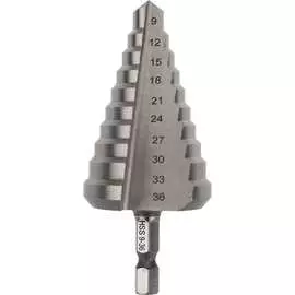Ступенчатое сверло по металлу KRANZ KR-12-6604