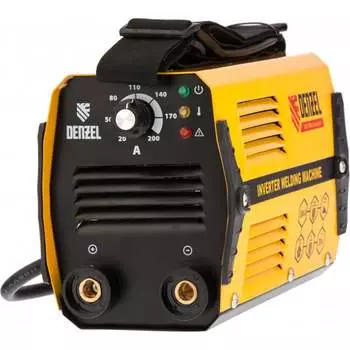 Сварочный инвертор дуговой сварки Denzel DS-200 Compact 94373