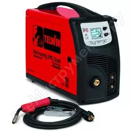 Сварочный полуавтомат 230v telwin technomig 215 dual synergic 816053