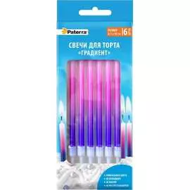 Свечи для торта PATERRA