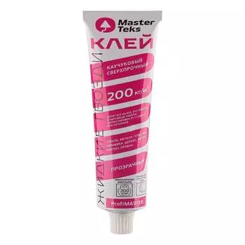 Сверхпрочный каучуковый клей MASTERTEKS PROFMASTER 135666