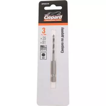 Сверло по дереву Gepard GP0422-03