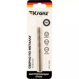 Сверло по металлу KRANZ Кобальт KR-91-0506