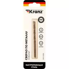 Сверло по металлу KRANZ Кобальт KR-91-0505