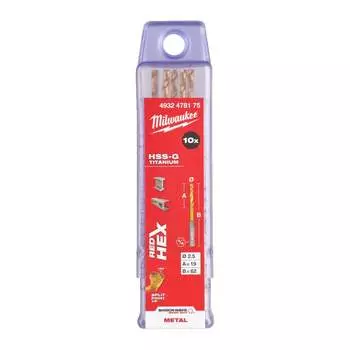 Сверло по металлу Milwaukee RedHEX 4932478175