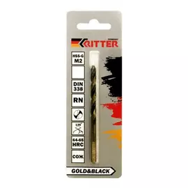 Сверло по металлу RITTER EC Gold&Black PS14207501