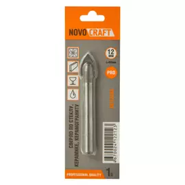 Сверло по стеклу и керамике NOVOCRAFT FLAT GD12080