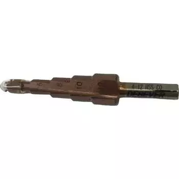 Сверло ступенчатое с прямой канавкой Debever Machining Solutions 4-12 мм, 5 ступеней, HSS-Co DB-CT4125