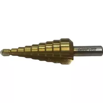 Сверло ступенчатое с прямой канавкой Debever Machining Solutions 4-20 мм, 9 ступеней, HSS DB-GT4209