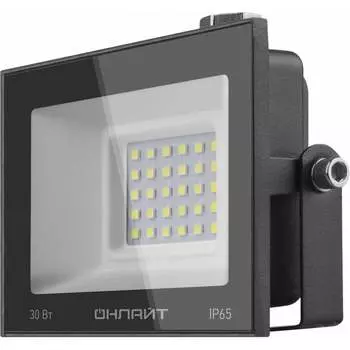 Светильник ОНЛАЙТ OFL-30-4K-BL-IP65-LED 71657