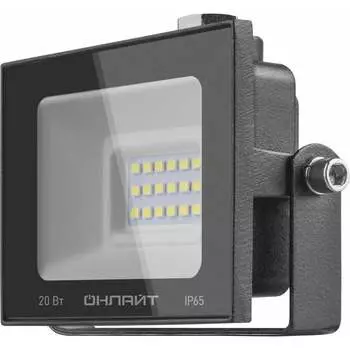 Светильник ОНЛАЙТ OFL-20-6K-BL-IP65-LED 61949