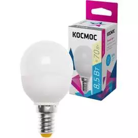 Светодиодная лампа КОСМОС BASIC LkecLED8.5wGL45E1430