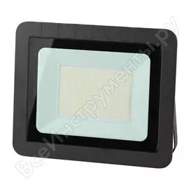 Светодиодный прожектор эра lpr-150-6500k smd eco slim 150вт 12000лм 6500к 275х60х340 б0036388