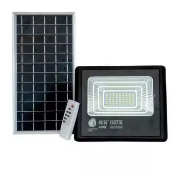 Светодиодный прожектор с модулем солнечной батареи HOROZ ELECTRIC