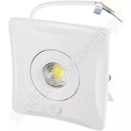 Светодиодный прожектор uniel ulf-f31-10w/dw sensor ip65 100-265в white ul-00000781