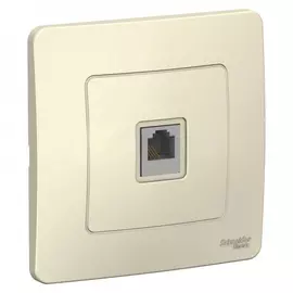 Телефонная розетка Systeme Electric BLANCA BLNIS011002