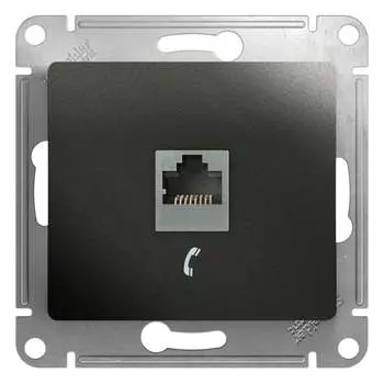 Телефонная розетка Systeme Electric Glossa GSL000781T