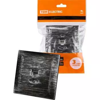 Телефонная розетка TDM ELECTRIC Лама SQ1815-0656