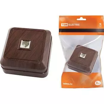 Телефонная розетка TDM ELECTRIC Ладога SQ1801-0041