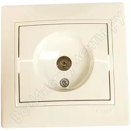 Проходная телевизионная розетка Lezard MIRA 701-0202-129