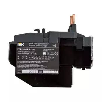 Тепловое реле IEK РТИ-2355 DRT20-0028-0036