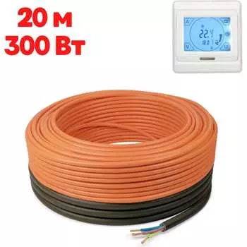 Теплый пол ТеплоСофт Профи 20м-300/4