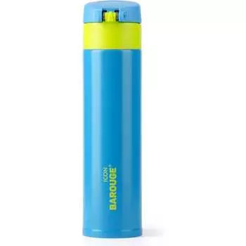 Термобутылка BAROUGE Travel Bottle, BT-155/50 BT-155 350 мл/голубой/лайм/бутылка