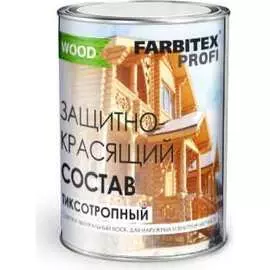 Тиксотропный защитно-красящий состав для древесины Farbitex