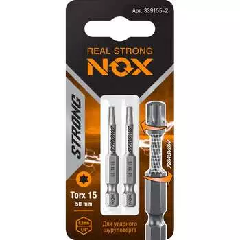 Торсионная бита NOX STRONG 339155-2