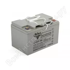 Тяговый гелевый аккумулятор Rutrike 6-EVF-60 22599