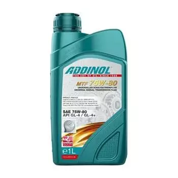 Трансмиссионное масло Addinol MULTI TRANSMISSION FLUID 75W-80 74202507