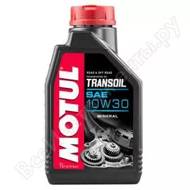 Трансмиссионное масло transoil 10w30 1 л motul 105894