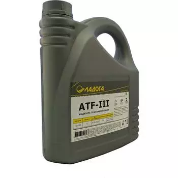 Трансмиссионное полусинтетическое масло ЛАДОГА ATF III LMT_ATF3_4