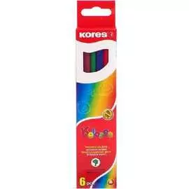 Трехгранные цветные карандаши Kores 93306.01 153053