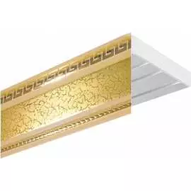 Трехрядный карниз Эскар ЭКОНОМ Антик 538430280