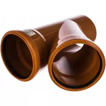 Тройник для наружной канализации PRO AQUA PPH70161645