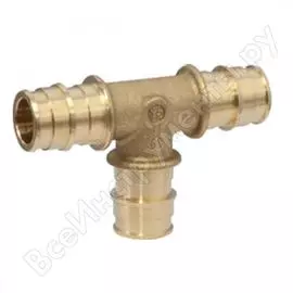 Тройник для pe-x giacomini gx150 латунь, дн 32 gx150y006 040-0388