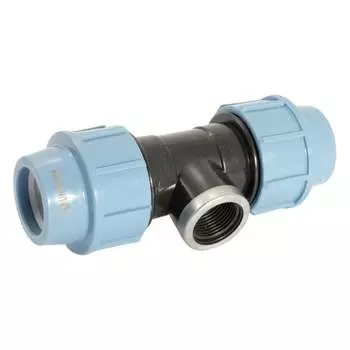Тройник UNIPUMP с внутренней резьбой 32 мм, 3/4" 71551