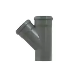 Тройник для внутренней канализации LAMMIN Lm35091011045
