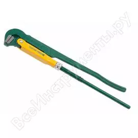 Трубный ключ, прямые губки, cr-v, 1-1/2"/440мм kraftool panzer-l 2734-15_z01