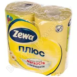 Двухслойная туалетная бумага ZEWA