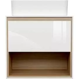 Тумба Cersanit LOUNA 80 SP-SZ-LOU80-BL/Wh